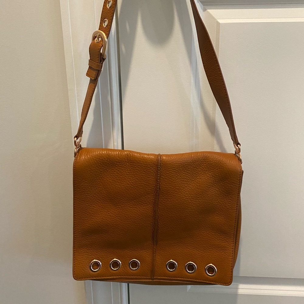 Adrienne Vittadini Tan Crossbody Bag